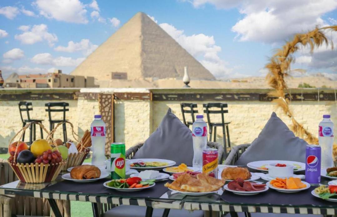 Thoth Pyramids Inn Kafret el-Gabal Exterior foto